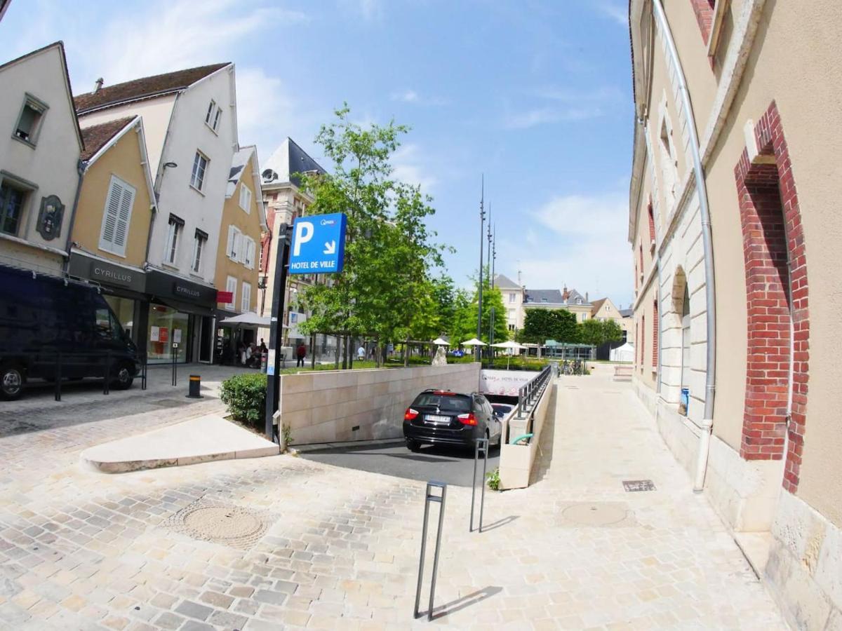 Chartres Coeur De Ville, Beau 2 Pieces Chaleureux Et Lumineux,Parking Et Wifi ! Exterior photo